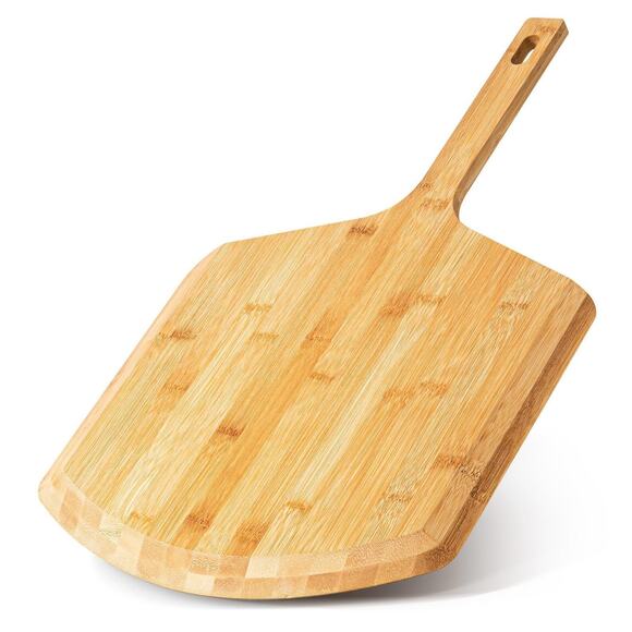 Pizza Peel 16 Inch, Natural Bamboo Pizza Peel - Picture 1 of 5